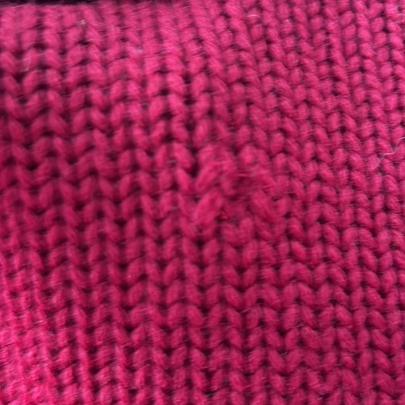 Vintage Men’s Stadium Sportswear sweater, crimson, shaker knit, wool, size M? - Picture 5 of 6